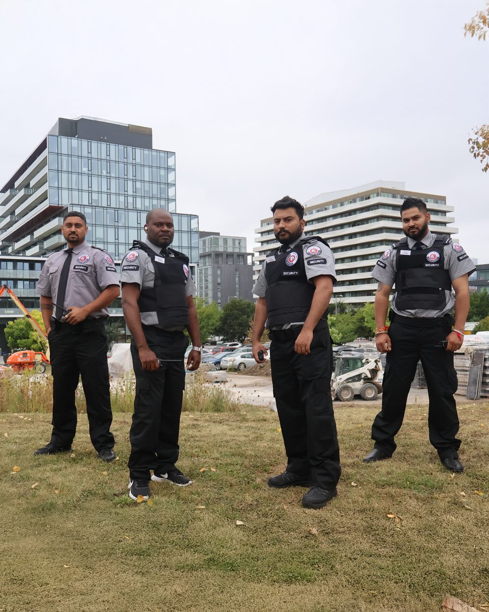 G Force Security guard at an outdoor event