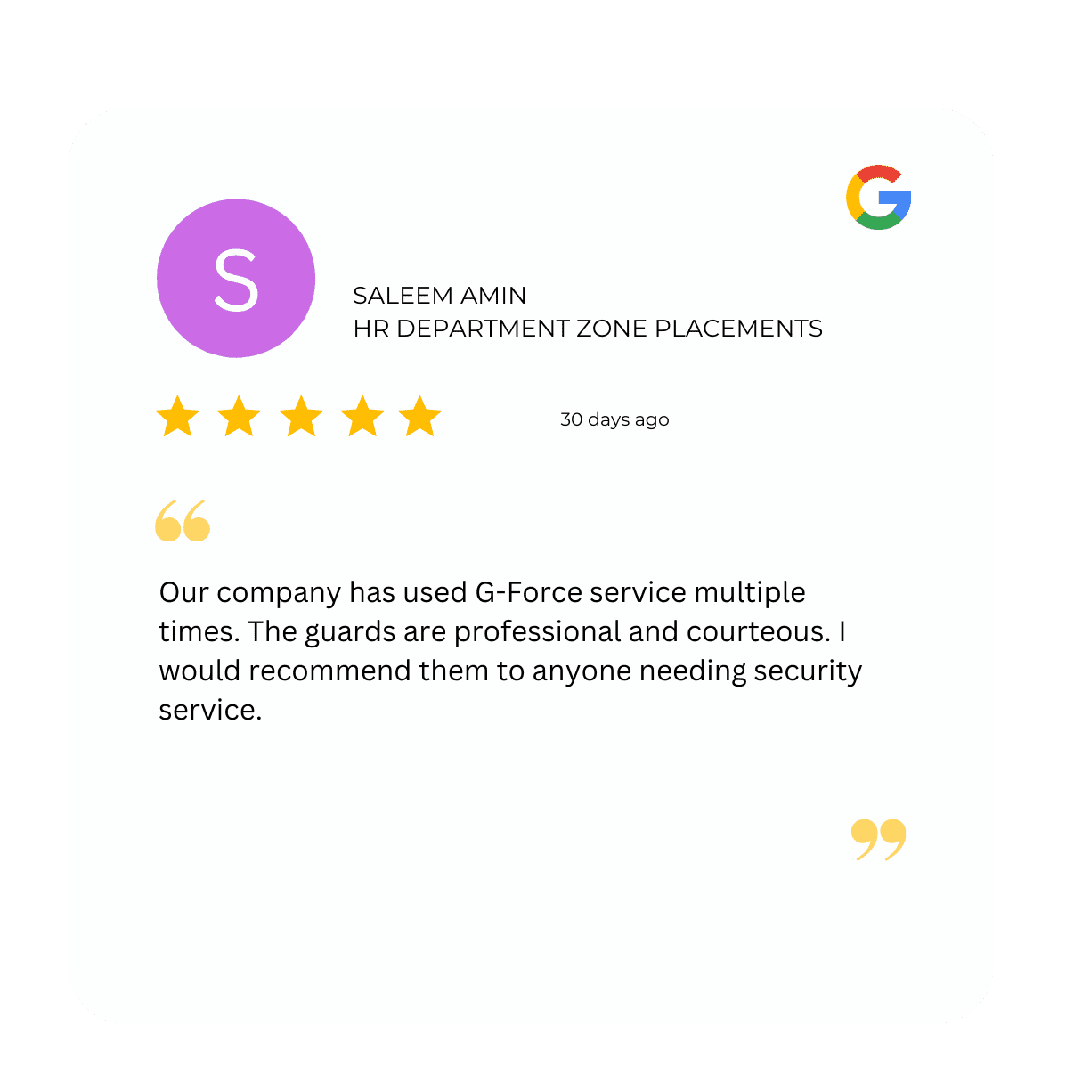 G-force-security-body-guards-services-review