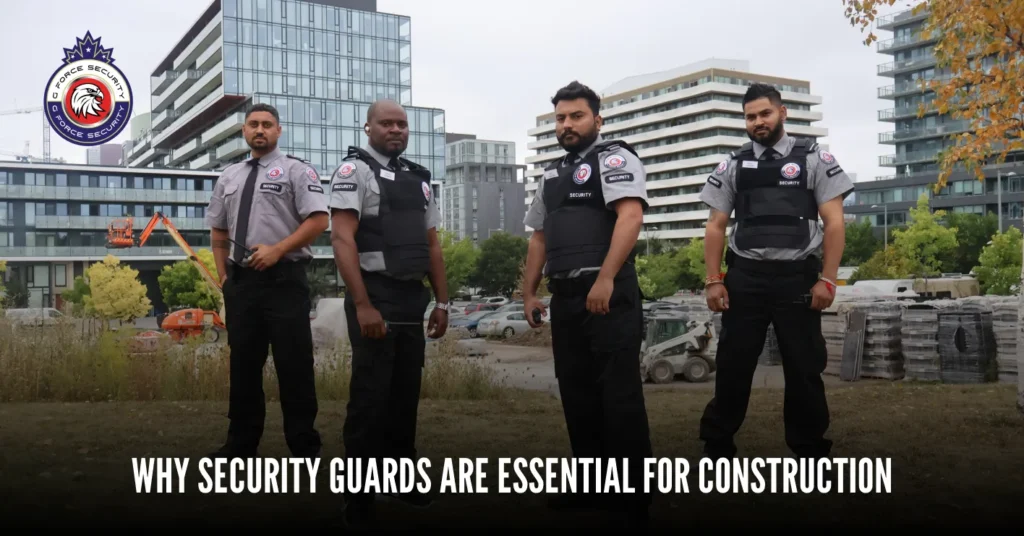 Why Security Guards Are Essential for Construction