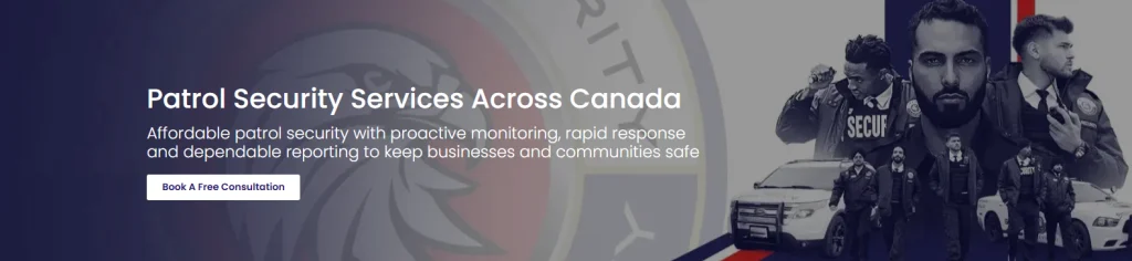 G Force Security patrol security services in Vancouver.