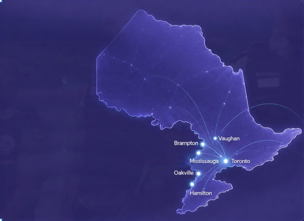 Ontario map
